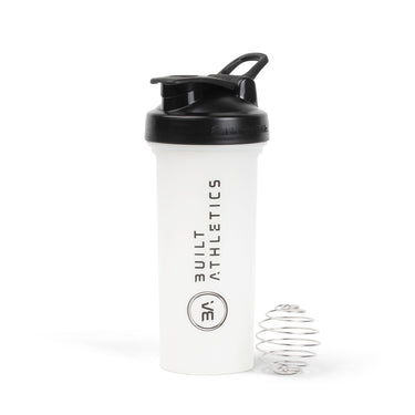 Shaker Bottle Perfect for Protein Shakes and Pre Workout, 28-Ounce, Black